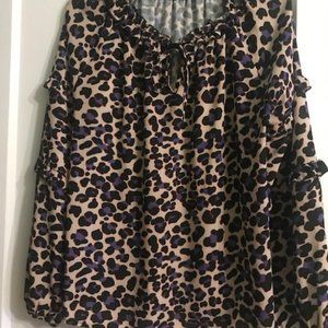 Animal Print blouse